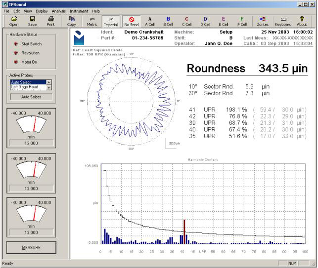 Measure Roundness-Digital Metrology-Shop Floor Roundness Measurement