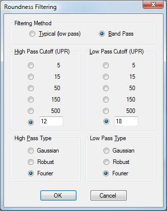 OmniRound - measure roundness,analyze flatness,analyze runout, geometry analysis,surface profile analysis,robust filtering,analyze harmonics