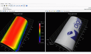 Areal 3D Surface Texture image overlay- Digital Metrology