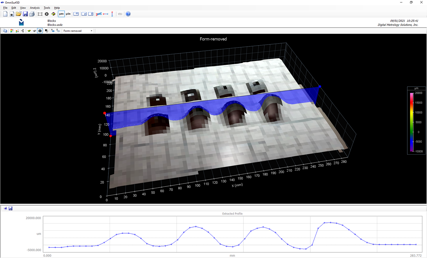 Digital Metrology - Using iPhone LIDAR with OmniSurf3D for surface metrology