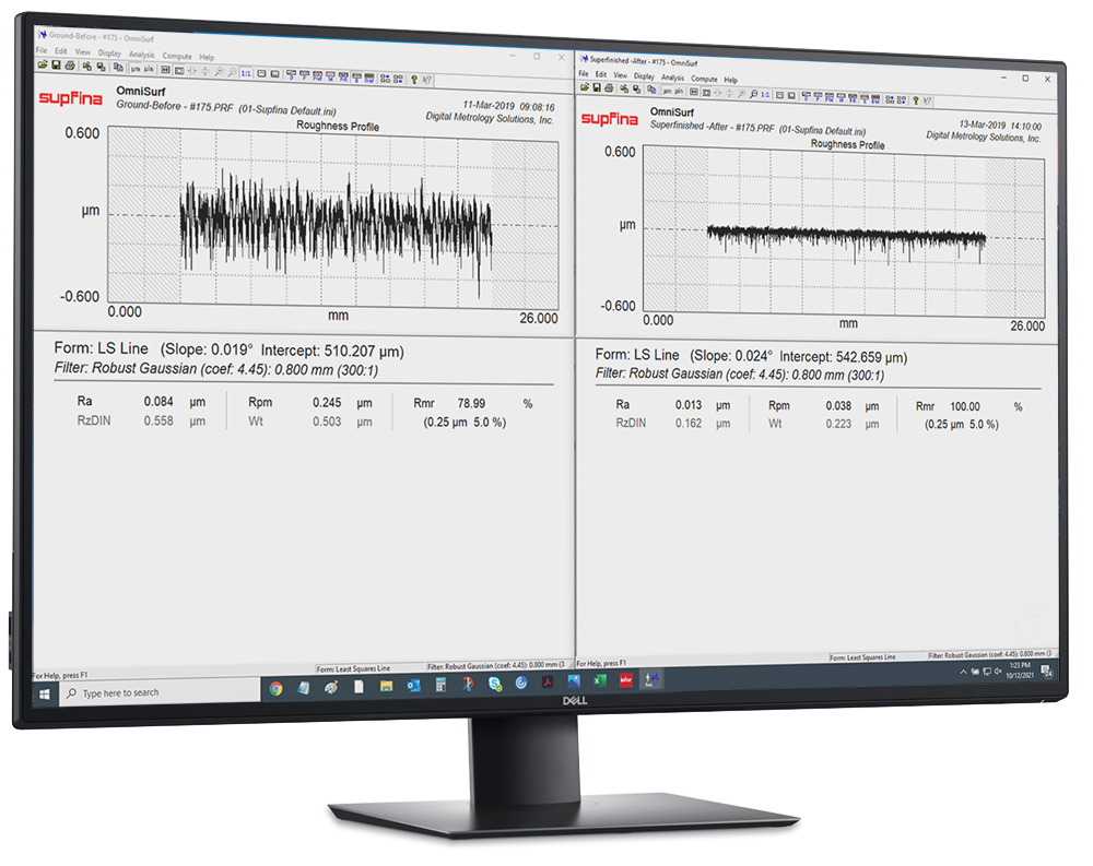 OmniSurf Surface Texture Software is a key component of a paperless digital workflow