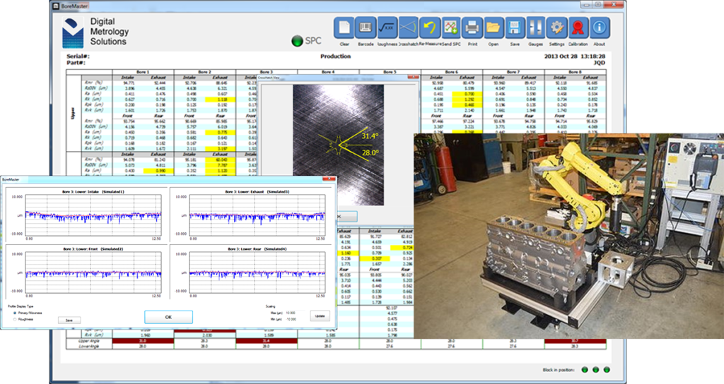 Digital Metrology-Robotic-Surface Texture Measurement