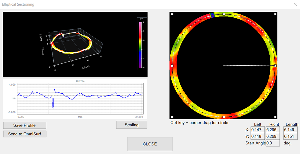 Surface Texture of a Leaky Washer - Digital Metrology