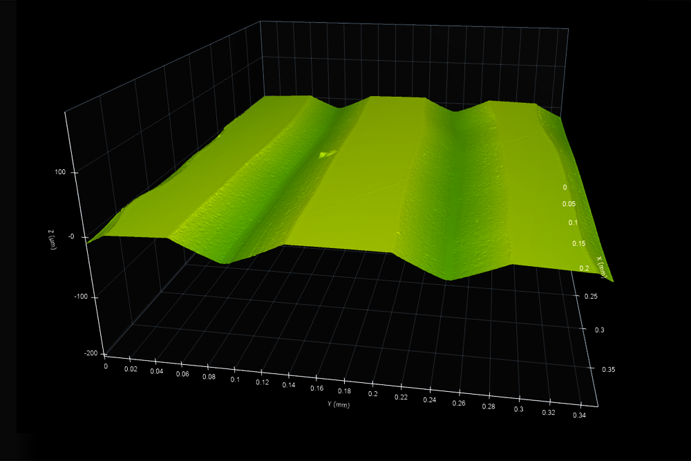 Record Grooves in a Vinyl LP Record - Digital Metrology