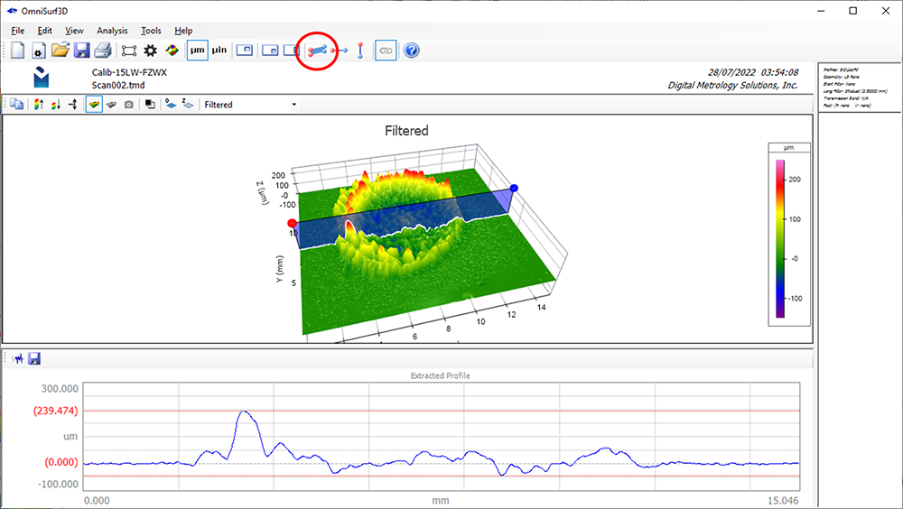 surface texture analysis shape removal tools with omnisurf3d surface roughness analysis software