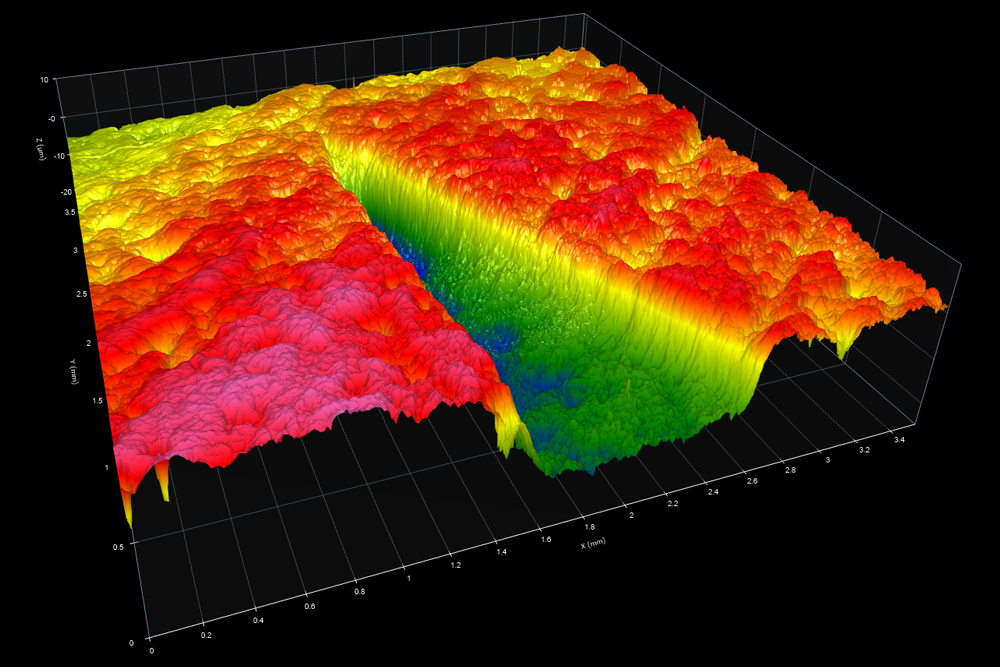 surface roughness of an agate during polishing