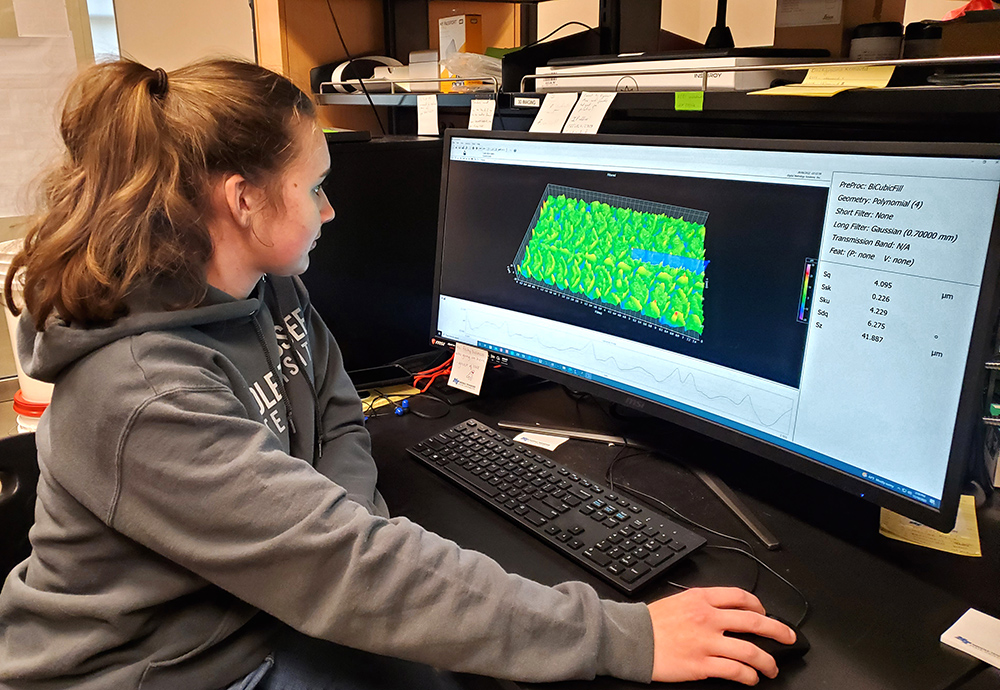 Surface Texture Software - Dr. Jessica Arbour uses OmniSurf3D surface texture software for her studies in evolution and morphology