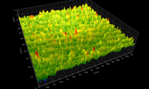 Peak honed cylinder bore surface texture
