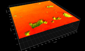 Plasma cylinder bore surface texture