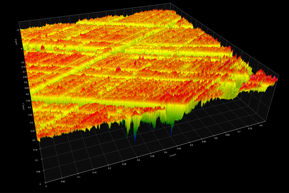 Plateau honed cylinder bore surface texture