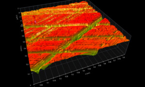 Extremely plateaud cylinder bore surface texture