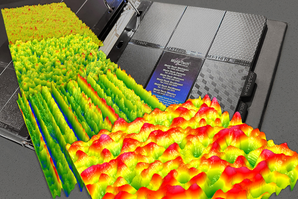 Mold Tech, Mold-Tech, MoldTech, surface texture, texture samples, comparator, plaque,MT-11605