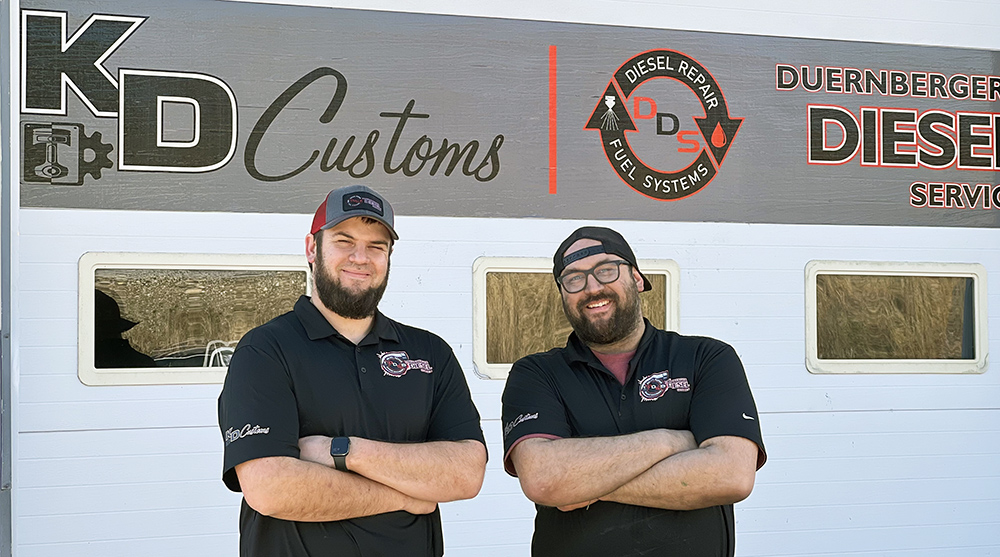 kyle duernberger, eric duerenberger, diesel engines, kd customs