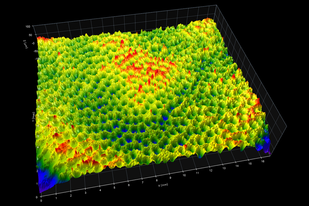 organic texture, leather, left door armrest, gelsight, digital metrology