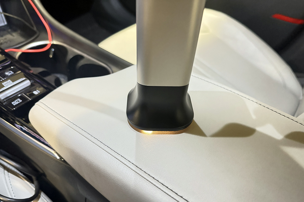 organic texture, leather, center console, gelsight, digital metrology