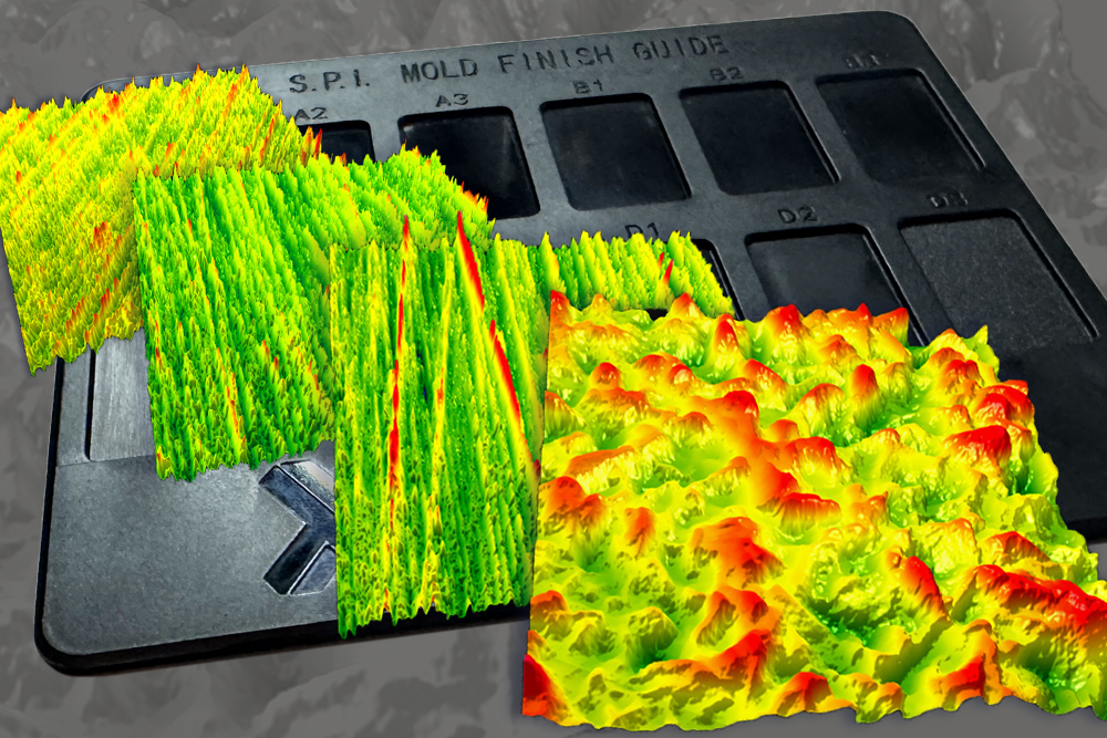 spi surface finishes, spi plastic surface textures