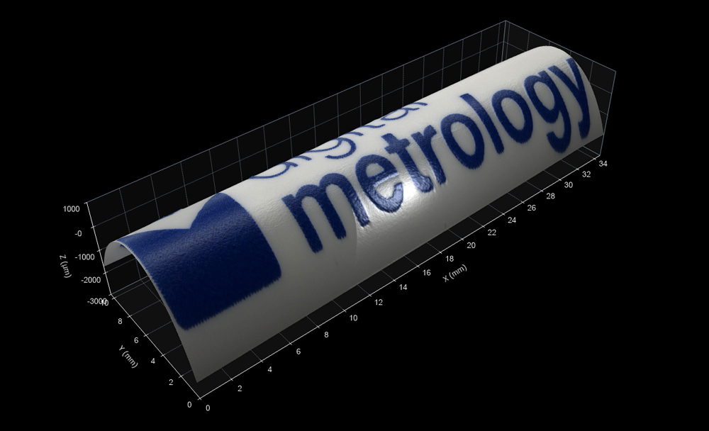 3d surface texture data with overlay, omnisurf3d, digital metrology pen