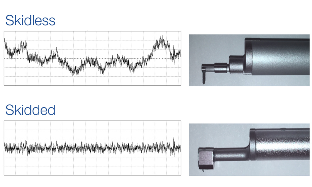 surface roughness measurement, stylus, skidded stylus and skidless stylus