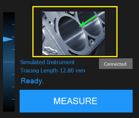 roughness gauge software, roughness gage software, configurations, material ratio curve, surface roughness measurement, measure surface roughness, crosshatch measurement, measure crosshatch angle, traceboss, traceboss+, tracebossplus, tracebosspro, traceboss pro, surface roughness gage software